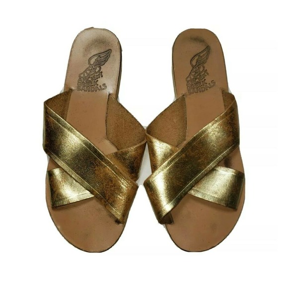 ANCIENT GREEK SANDALS THAIS slip on SANDALS‎ - Picture 1 of 6